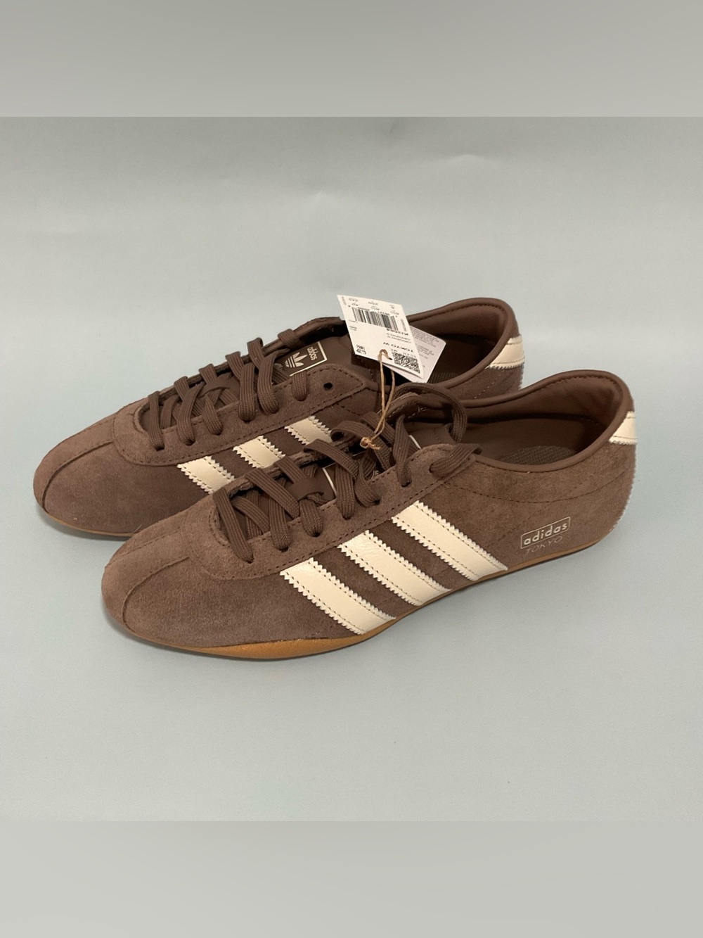 Womens adidas Tokyo Athletic Shoe - Earth Strata / Off White / Gum - Picture 3 of 7